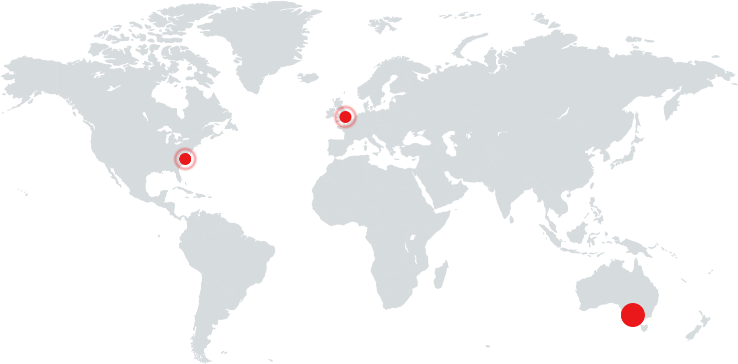 Seqirus Parkville, Australia manufacturing location map